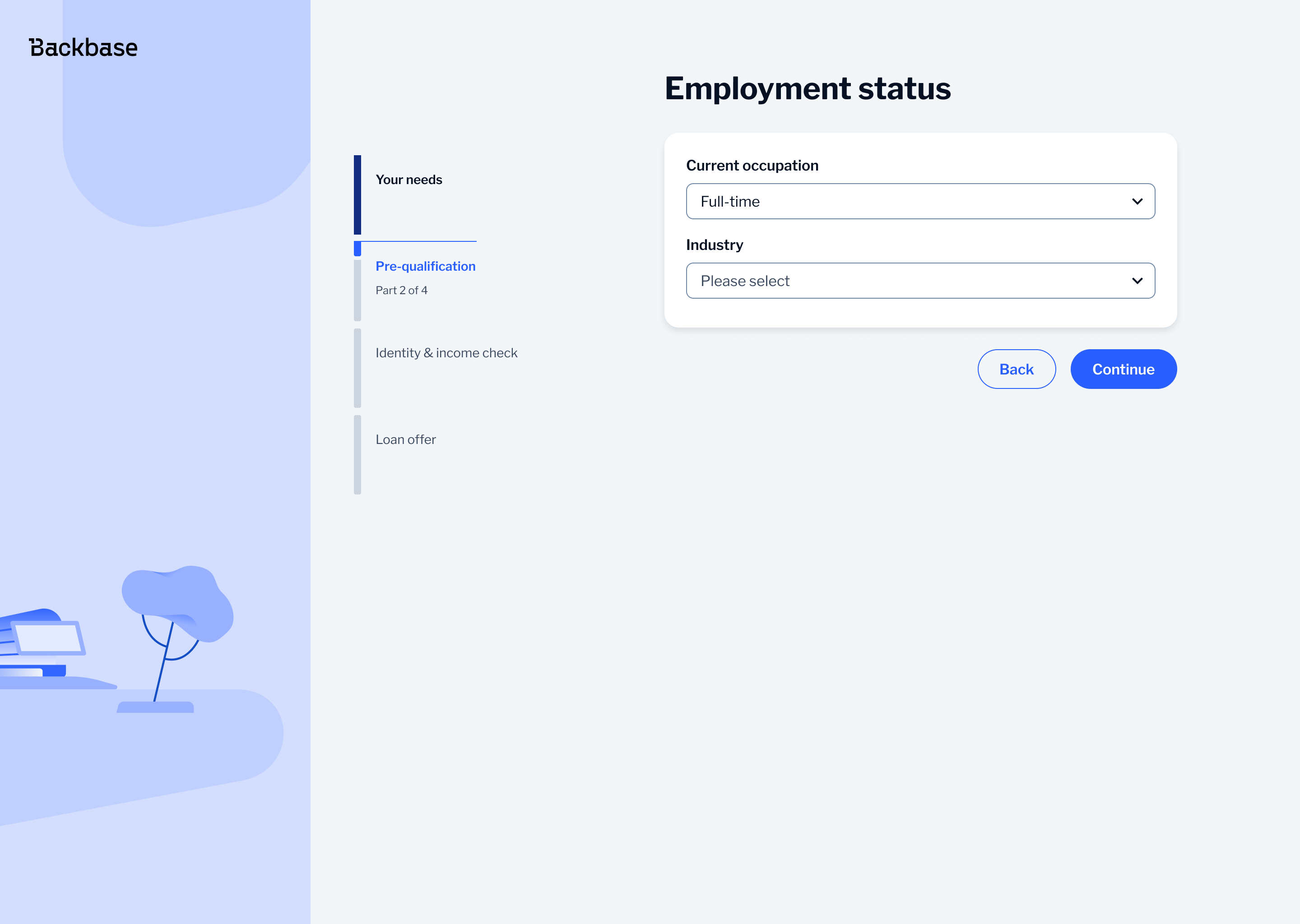 Employment status — occupation and industry
