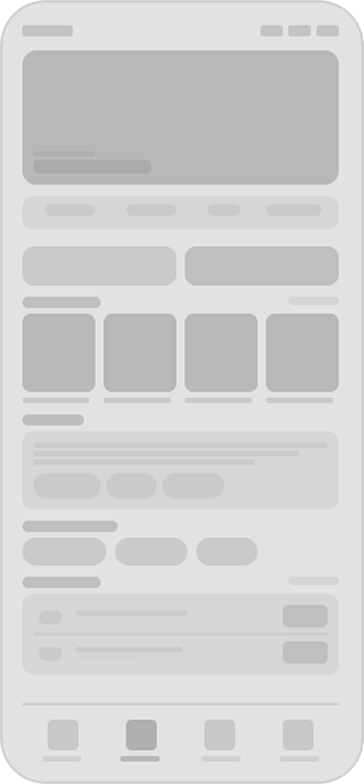 Low-fi wireframe: Artist profile