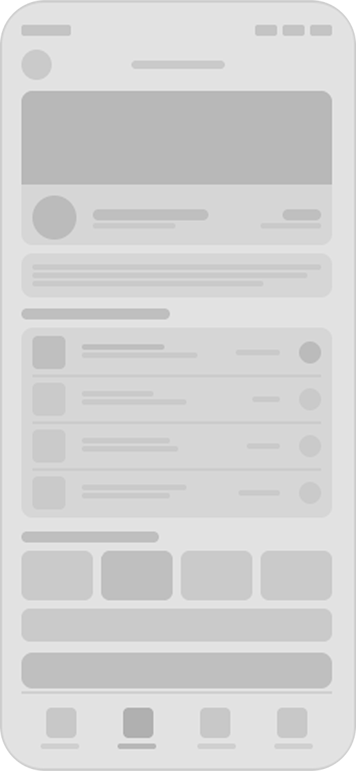 Low-fi wireframe: Support artist