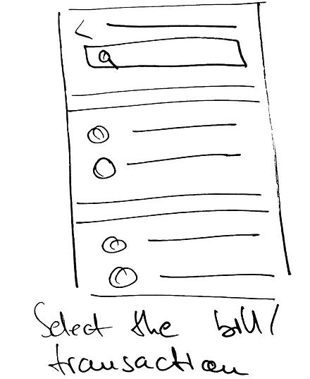 Sketch: confirmation step